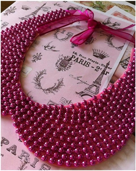 Maxi Colar Gola Peter Pan Pink