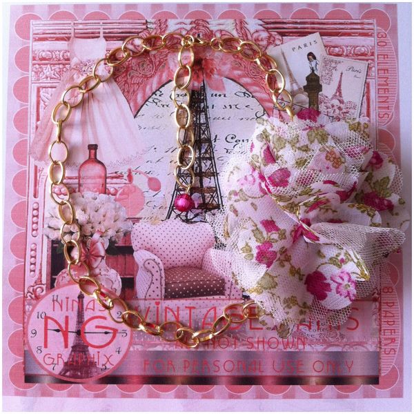 Colar Dona Florinda Pink